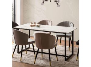 Esszimmertisch FineBuy Küchentisch 120 cm