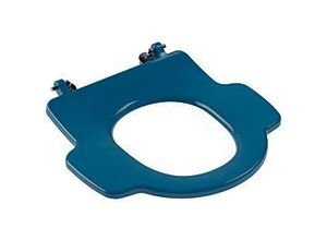 Villeroy und Boch O.novo kids WC-Sitz 8M13619A für Kinder, Scharniere Edelstahl, Ocean Blue