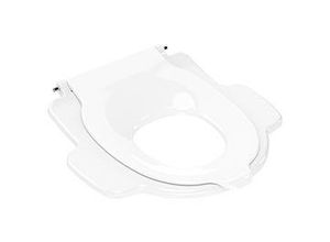 Villeroy und Boch O.novo kids WC-Sitz 8M1161T1 ohne Deckel, für Kinder, Scharniere Edelstahl, weiß AntiBac