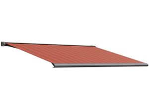Kassettenmarkise WISMAR "S-Compact", rot (bordeaux), B:350cm H:19cm, Polyacryl, Markisen