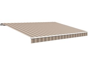 Gelenkarmmarkise WISMAR "Classic", beige (beige, braun), B:550cm H:25cm, Polyacryl, Markisen