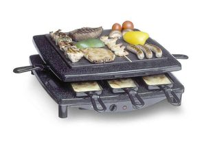 Produktbild STEBA Raclette "RC 3 plus", schwarz, B:36cm H:14cm T:36cm, Raclettes