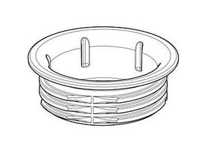 Geberit 244476001 für Bodenbeläge aus PVC
