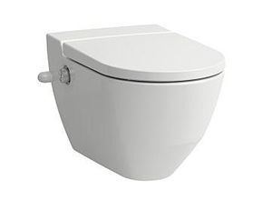LAUFEN Cleanet navia Dusch-Tiefspül-WC H8206014007171 spülrandlos, 37x58cm, für externen Wasseranschluss, weiß LCC