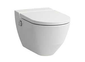 Laufen Cleanet navia Dusch-Tiefspül-WC H8206014000001 spülrandlos, 37x58cm, weiß LCC