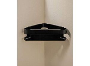 Cosmic Start Eck-Duschkorb WJC419A0050036 ausziehbar, 216 x 212 x 80 mm, schwarz matt