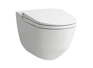 LAUFEN Cleanet riva Dusch-Tiefspül-WC H8206914000001 spülrandlos, 35,5 x 60 cm, weiß LCC