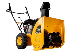 Benzin-Schneefräse TEXAS "Snow King 568TG", gelb, B:78cm H:78cm T:62cm, Schneefräsen