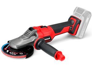 Akku-Winkelschleifer EINHELL "Flachkopf-Winkelschleifer TP-AG 18/125 F Li BL-Solo", rot (rot, schwarz), B:24,8cm H:9cm L:35,3cm, Schleifmaschinen, ohne Akku und Ladegerät