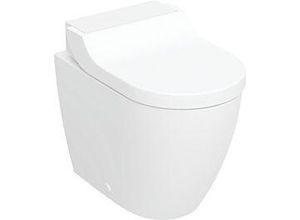 Geberit AquaClean Tuma Comfort Stand-Dusch-WC 146310111 Komplettanlage, spülrandlos, weiß-alpin
