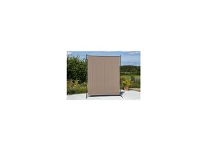 Merxx Sichtschutz Textil, breit, taupe