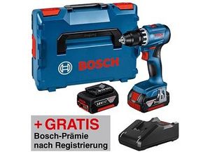 AKTION: BOSCH Professional GSR 18V-45 Akku-Bohrschrauber-Set 18,0 V, mit 2 Akkus mit Prämie nach Registrierung