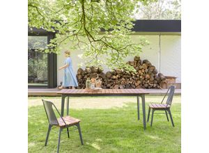 Outdoor Tisch aus massivem Teak