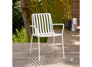 Outdoor Lehnstuhl aus lackiertem Metall