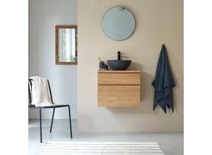 Badezimmermöbel aus massiver Eiche 60 cm Jacob