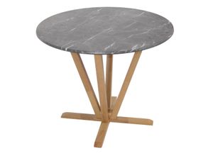 Mendler Bistrotisch HWC-M56, Tisch Esstisch,