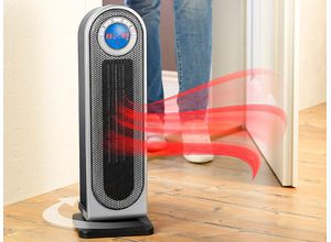 Digitaler Keramik-Heizlüfter NC-5460-911 mit Thermostat & Oszillation, FB, 2.000 W