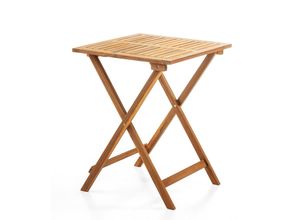 Akazienholz Klapptisch 58 cm FSC