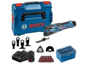 BOSCH Professional GOP 12V-28 Akku-Multifunktionswerkzeug-Set 12,0 V, mit 2 Akkus