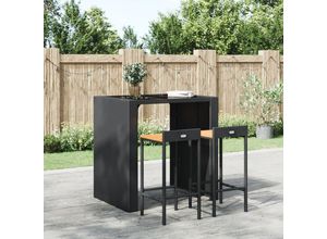 Barhocker 4 Stk. Poly Rattan