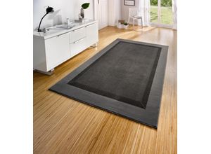 Teppich HANSE HOME "Band" Gr. 3, grau, B:120cm H:9mm L:170cm, Kunstfaser, Teppiche, Kurzflor, weich, Läufer Größen, Wohnzimmer, Schlafzimmer, Esszimmer