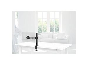 Produktbild hama Monitor-Halterung FULLMOTION 00118493 schwarz für 1 Monitor, Tischklemme