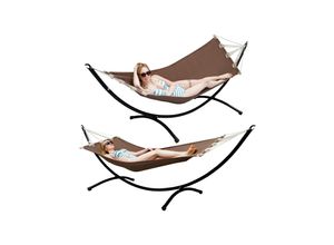 Hängematte mit Gestell 300x100 Garten