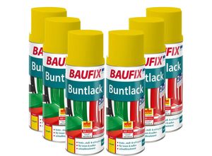 Buntlack Spray rapsgelb 6x 400ml
