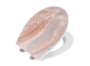 WENKO WC-Sitz mit Absenkautomatik Canyon braun