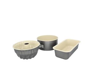 Birkmann Backformenset , Creme, Grau