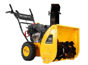 Benzin-Schneefräse TEXAS "Snow King 617TGE", gelb, Schneefräsen