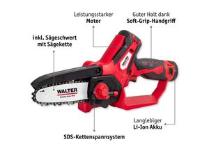 Li-Ion Akku-Entaster Einhand Kettensäge 12 V