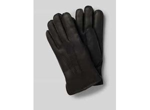 Lederhandschuhe aus Schafsleder mit Woll-Kaschmir-Futter
