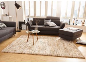 Hochflor-Teppich HANSE HOME "Chic" Gr. 3, beige (creme), B:120cm H:30mm L:170cm, Kunstfaser, Teppiche, Shaggy, Weich, Flauschig, Flokati, Meliert, Wohnzimmer, Schlafzimmer