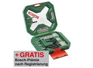 AKTION: BOSCH X-Line Classic Bohrer- und Bit-Set, 34-teilig mit Prämie nach Registrierung