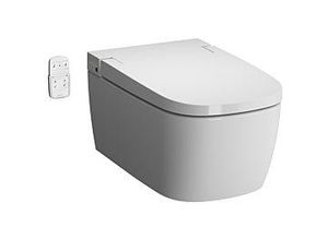 Vitra V-care Basic Wand-Dusch-WC 5674B403-6195 weiß, mit Bidetfunktion