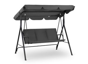 Strattore Hollywoodschaukel Gartenschaukel / Gartenliege 175 x 110 x 153 cm - Anthrazit