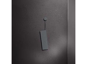 Keuco Edition 400 Duschabzieher 04959380000 grau (RAL 7011), mit Wandhalterung