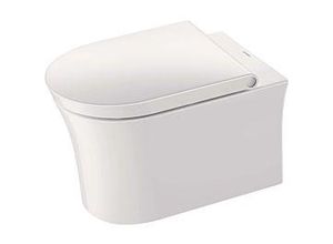 Duravit White Tulip WC-Sitz 0027090000 mit Absenkautomatik, abnehmbar, Scharniere Edelstahl, weiß