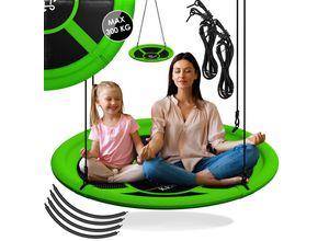 KESSER® Nestschaukel Tellerschaukel Hängeschaukel Rundschaukel