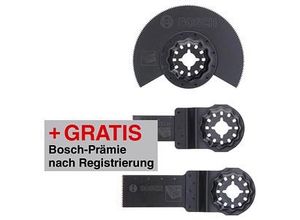 AKTION: BOSCH Starlock Starter-Set „Wood“ Tauchsägeblätter-Set 3-teilig mit Prämie nach Registrierung