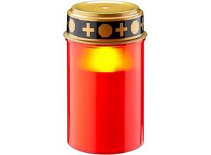 goobay Grablicht LED mit Timer rot