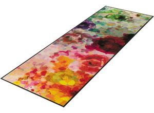 Läufer "Colour Blast", bunt, B:60cm H:7mm L:180cm, Polyamid, WASH+DRY BY KLEEN-TEX, Teppiche, Teppich