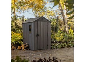 Gerätehaus KETER "Darwin 4x6", grau, Kunststoff, Gerätehäuser, Kunststoff
