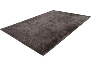 Teppich PADIRO "Bridget 125", braun, B:160cm H:10mm L:230cm, Viskose, Teppiche, Kurzflor, Hoch-Tief-Struktur mit Vintage Look