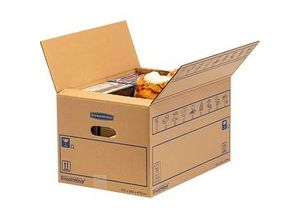 10 Bankers Box Umzugskartons SmoothMove Standard 47,5 x 32,5 x 27,0 cm