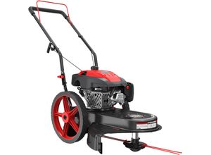 Hochgrasmäher GÜDE "WM 562 TRI", rot (schwarz, rot), B:53,0cm H:122,5cm T:90,0cm, Rasenmäher, Wiesenmäher