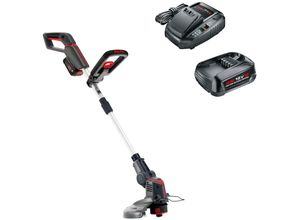 Akku-Rasentrimmer AL-KO "HOME AND GARDEN COMPATIBLE GT 1825", grau (baumarkt), Motorsensen, inkl. Akku 18V/2,5 Ah und Ladegerät