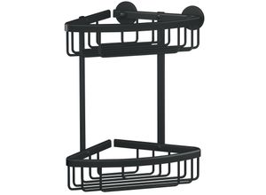 Tesa Eckduschkorb ALUXX BLACK