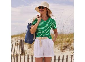 Kurze Leinenshorts für Damen, Damen,